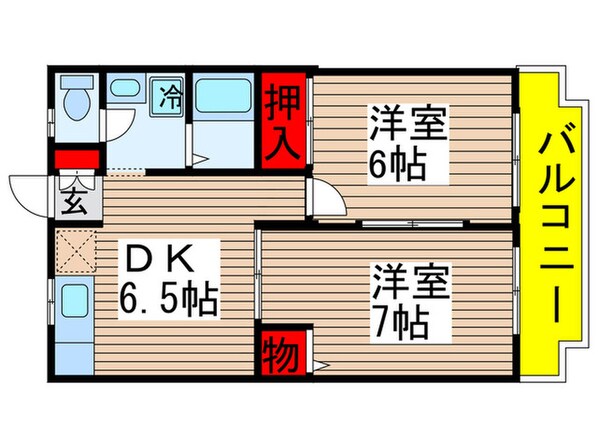 サニ－ハウスの物件間取画像